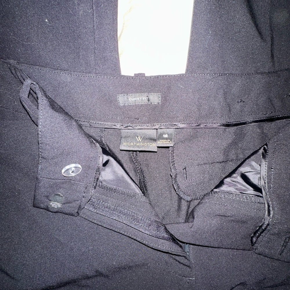 Worthington Men's Black Pants